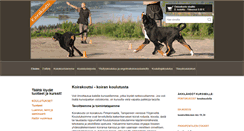 Desktop Screenshot of koirakoutsi.fi